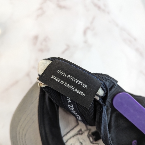 Washington Huskies Hat UW Black Gray Snapback University Dub Zephyr Rare - Picture 8 of 9